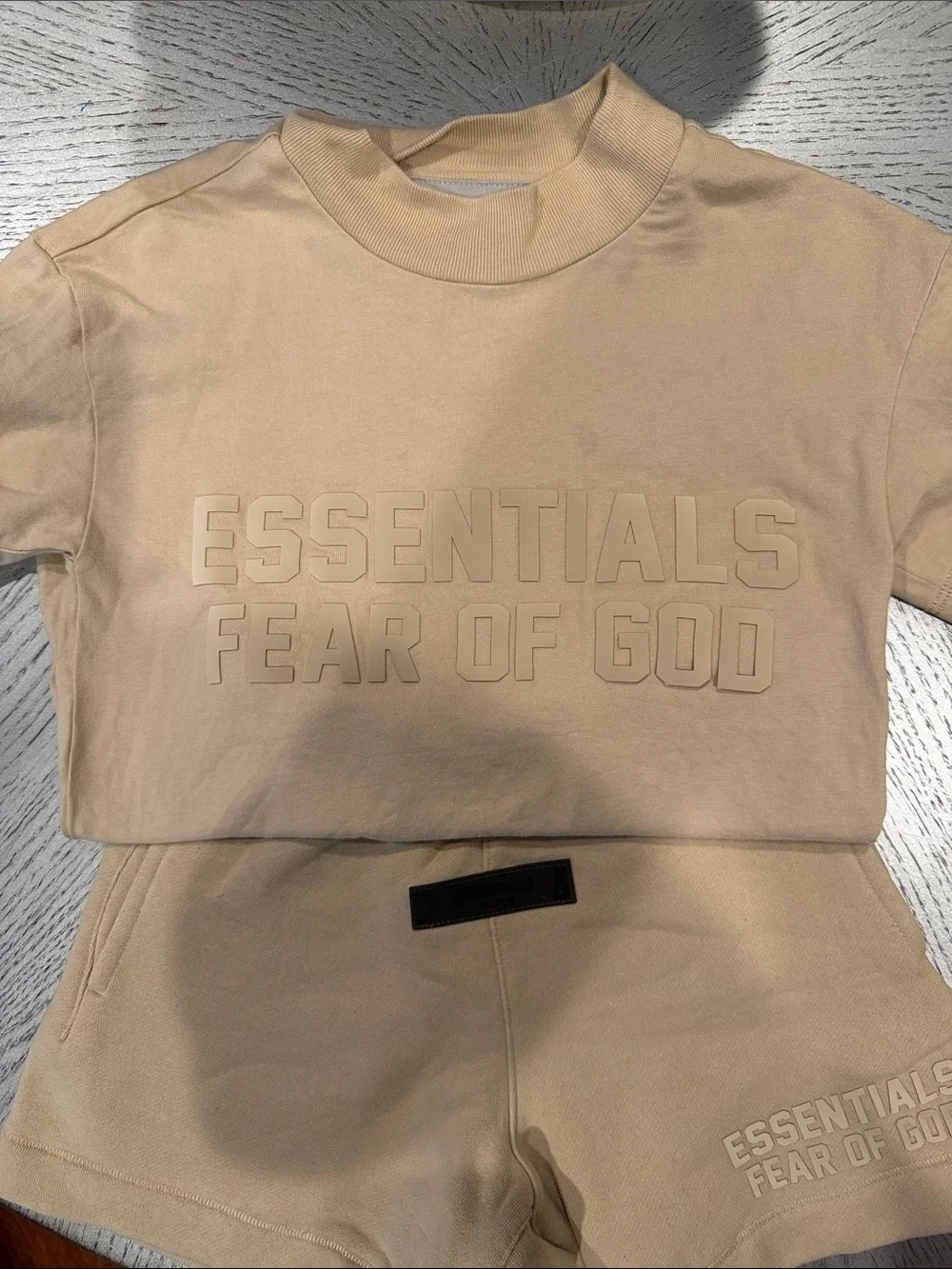 Essentials Fear of God Kids short set